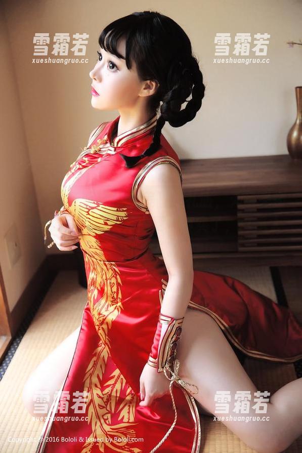 BoLoli菠萝社 - 夏美酱的礼服，无圣光还原到原图，这就显得更加真实了，真是太直接了。
