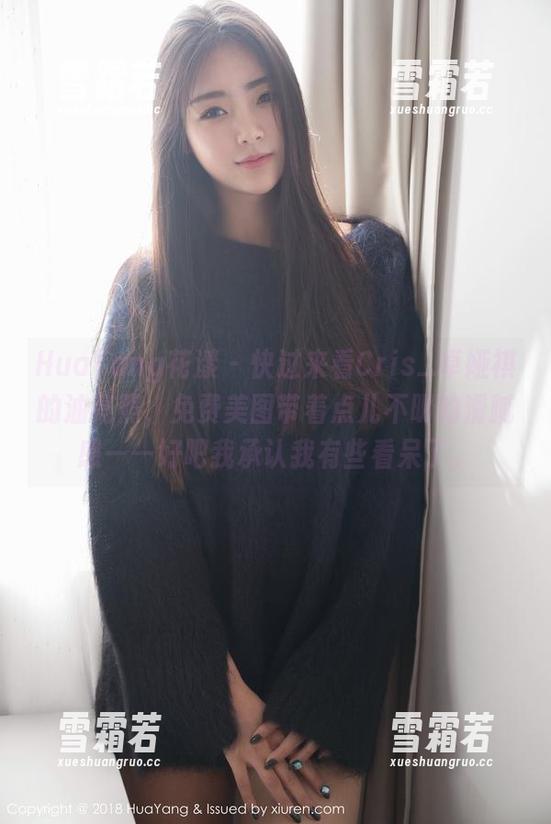 HuaYang花漾 - 快过来看Cris_卓娅祺的油亮照，免费美图带着点儿不明的滑腻感——好吧我承认我有些看呆了。