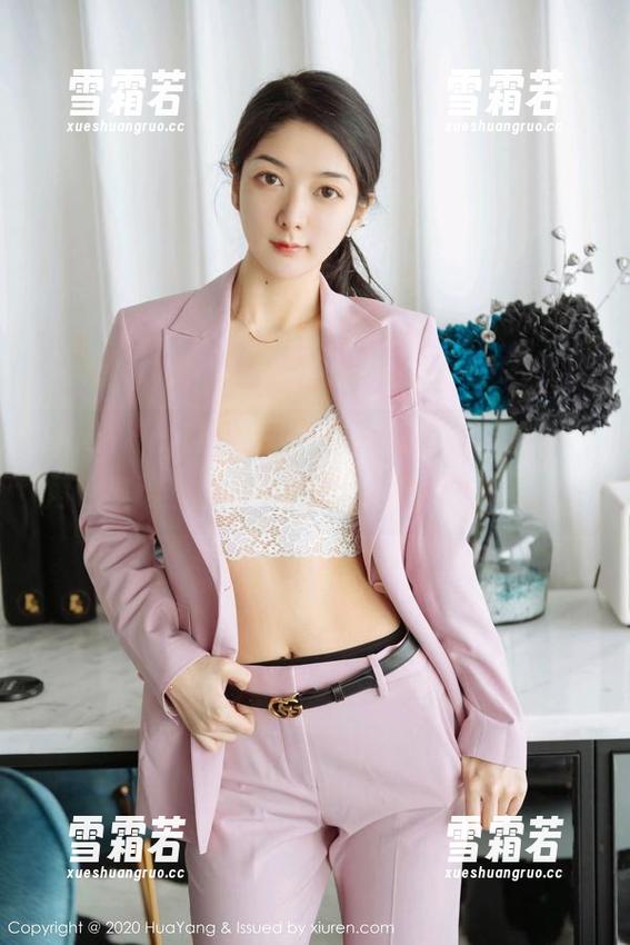 HuaYang花漾 - 小热巴最新私拍，女仆角色里藏着些小心机，资源你敢来咬吗？