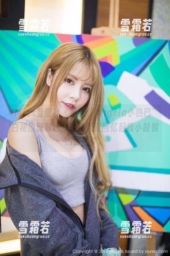 IMiss爱蜜社 - 最新“Angela小热巴”白裙图册放送，让我默默回忆起我小时候的公主梦。