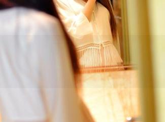 PANS写真 – 原图中的小甜甜，秘书范儿也太到位了吧。