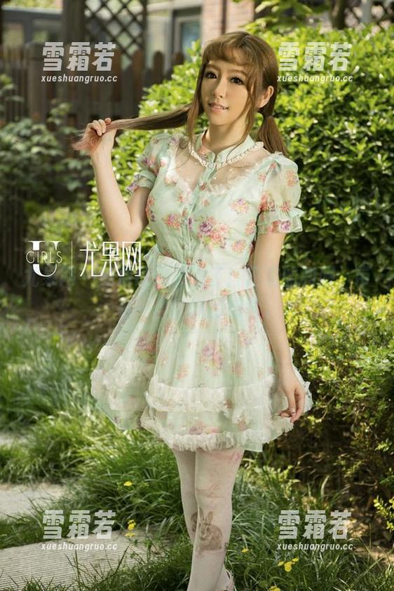 尤果网-莉恩 尤果网 - 免费原图戳到了!莉恩的和服,带着一丝暧昧的感觉。