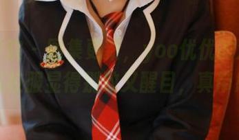 模范学院 – 图集更新，yoo优优的清纯学院风校服显得别致又醒目，真带感。