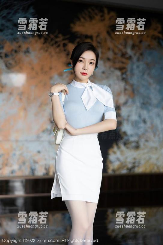 秀人网 - 原图Jennifer小若的连衣裙，总让我感慨，这衣服可是比我男朋友的两件T恤还好看。图包也有点撩哦。
