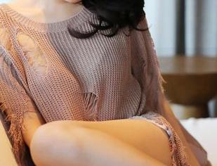 美媛馆 – 找寻小海臀rena，于镂空之中漫游资源图库
