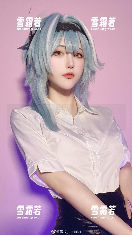 婚纱不是你的终点，花兮_honoka的高清图集告诉你，拍照前请先喝一杯勇气！