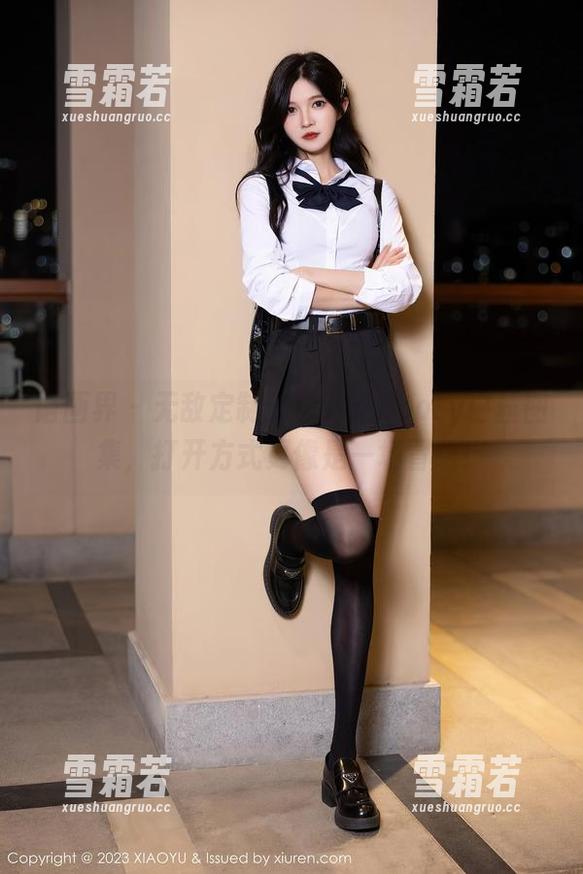 语画界 - 无敌定制：徐莉芝Booty白丝图集，打开方式更像是一场冒险！
